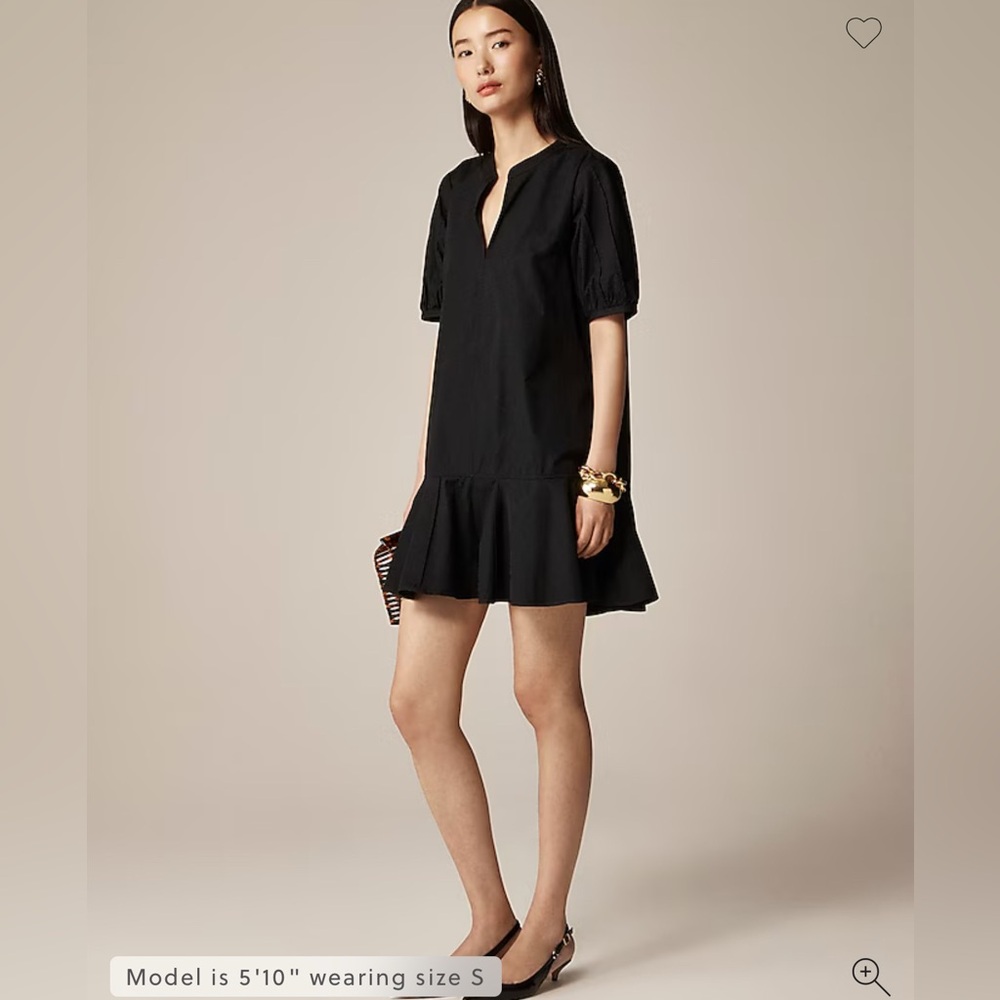 J. Crew Delilah dress in cotton poplin